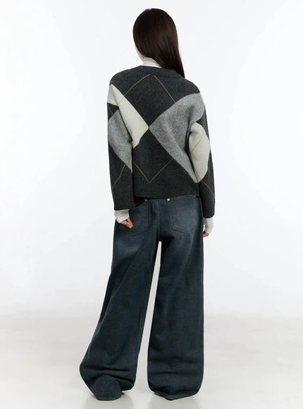 argyle-pattern-knit-sweater-id526