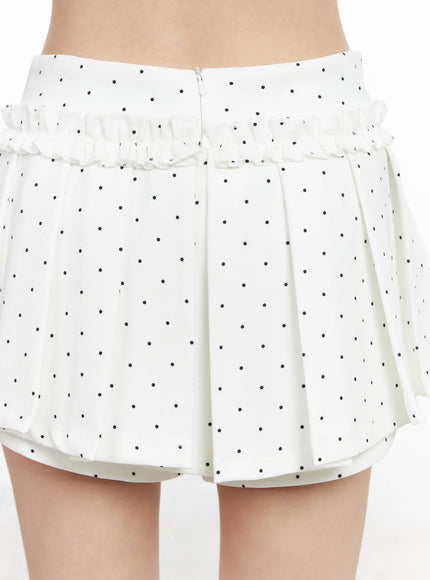 polka-dot-pleated-mini-skirt-cm518