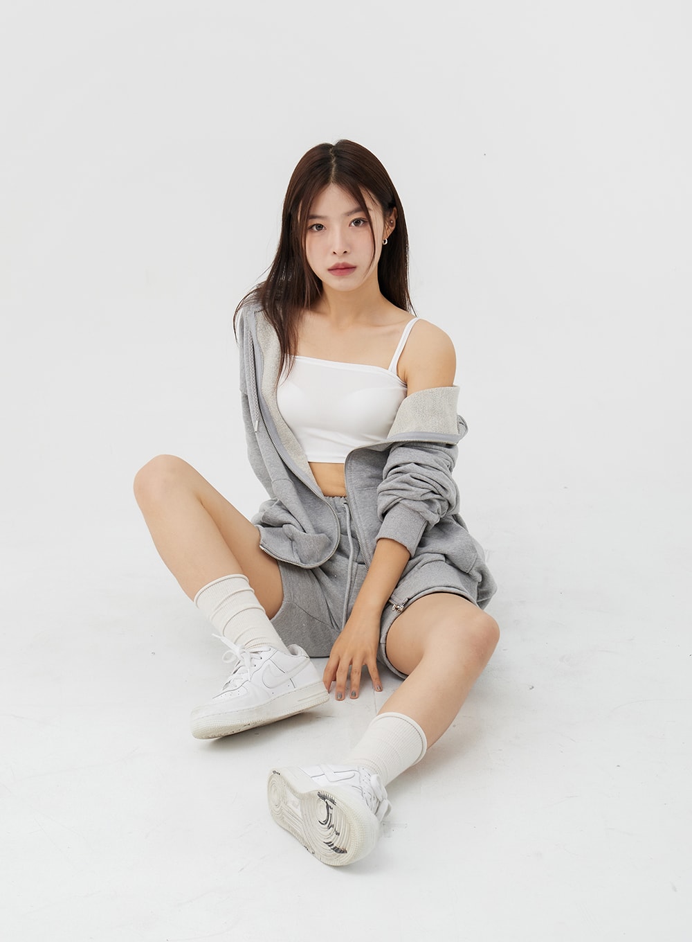 Basic Banded Sweat Shorts IG24