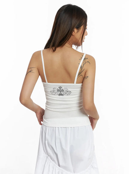 cross-graphic-lace-trim-cami-tank-iy504