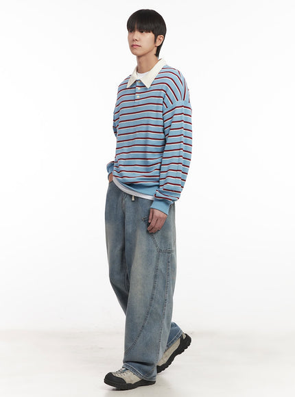 mens-stripe-collared-sweatshirt-light-blue-im518