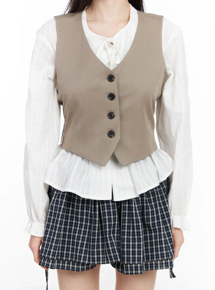 buttoned-back-belted-crop-vest-cm519
