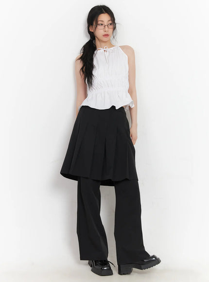 shirred-halter-neck-blouse-cu510