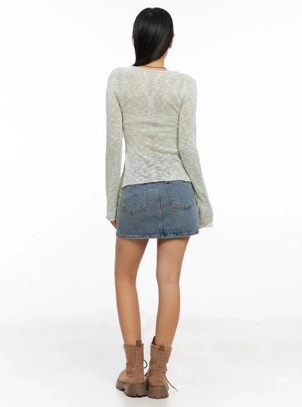 sheer-buttoned-neck-long-sleeve-top-ig527