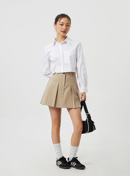 Cropped Basic Shirt CM303