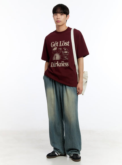 men-s-pintuck-denim-sweatpants-blue-iy529