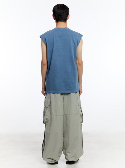 men-s-cargo-balloon-fit-windbreaker-pants-iy530