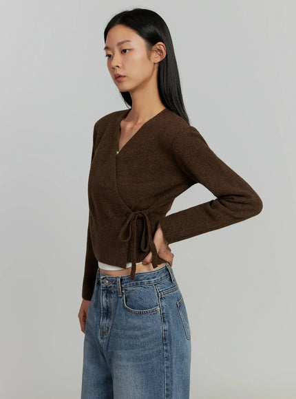 trao-string-wrap-cardigan-ij505