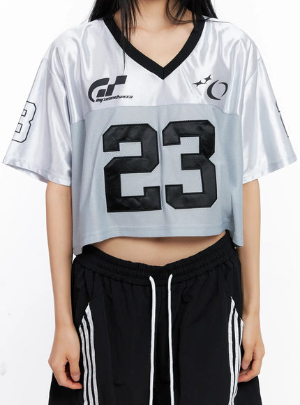 glossy-v-neck-cropped-jersey-cl529