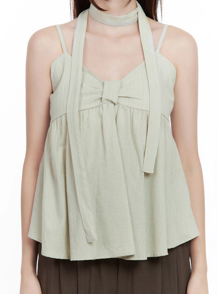 ribbon-tie-tank-scarf-set