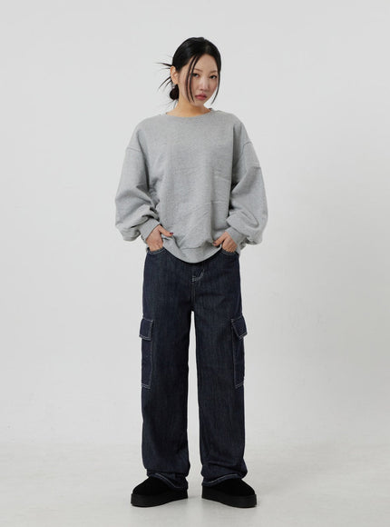 Wide Cargo Jeans CF302