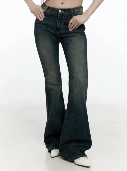 karla-vintage-logo-flare-jeans-io520