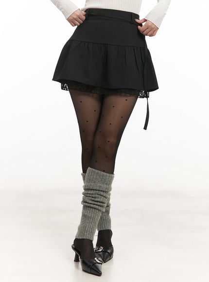 lace-buckle-flare-mini-skirt-im524