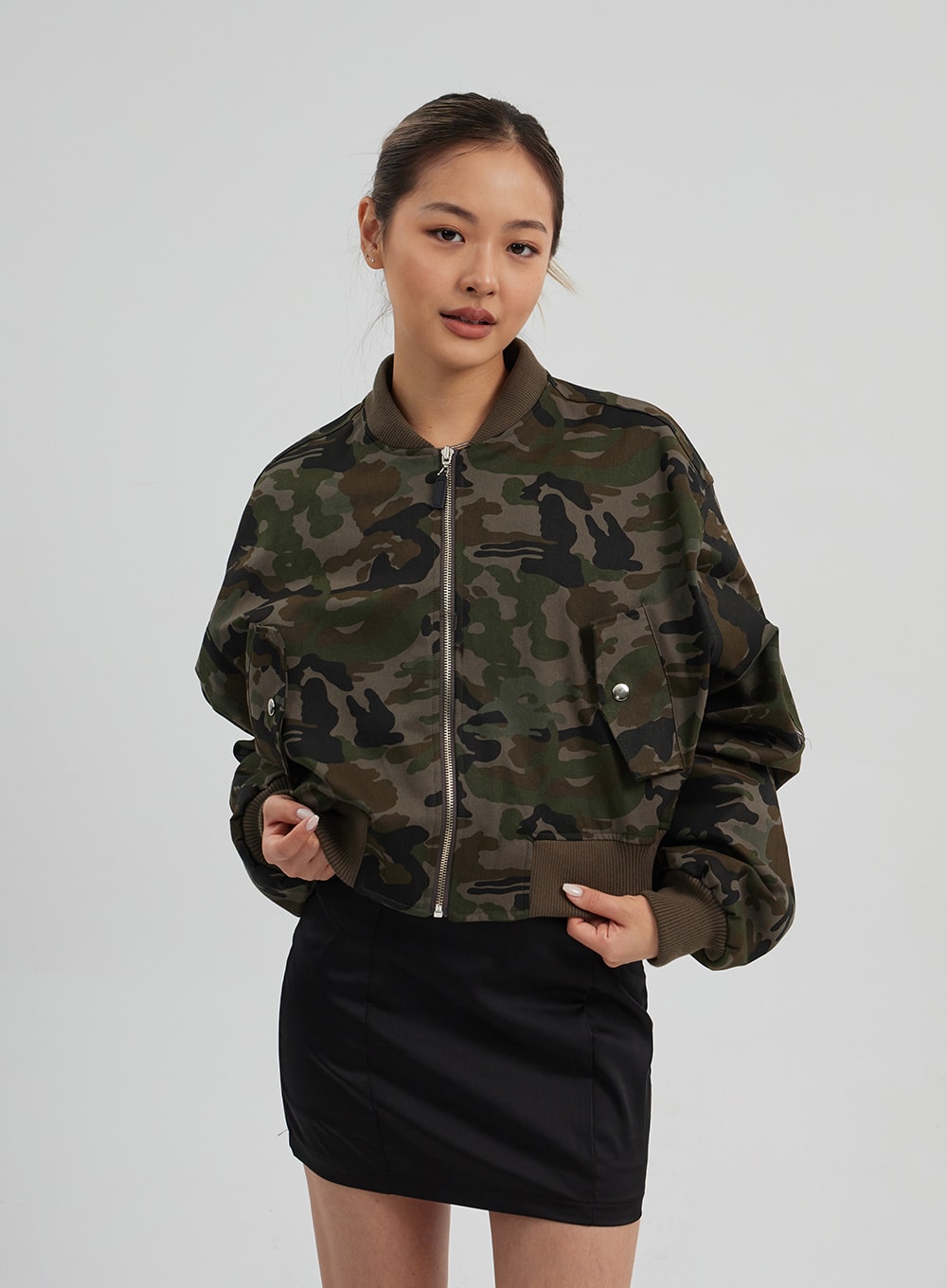 Satin Mini Dress CF313