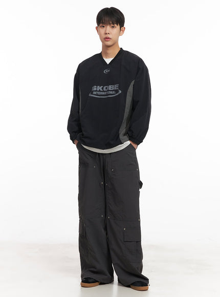 mens-nylon-wide-fit-cargo-pants-im517