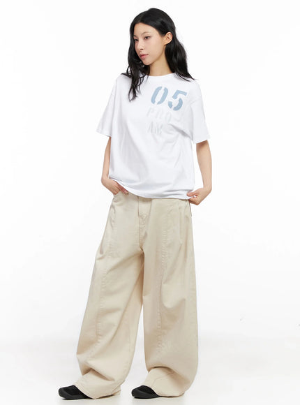 05 Graphic Print Short-Sleeve Tee IG508