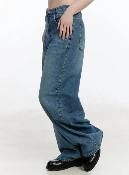 Fallon Classic Wide Leg Jeans IM519