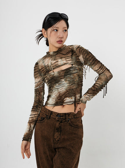 Washing Wide Jeans Unisex CS21