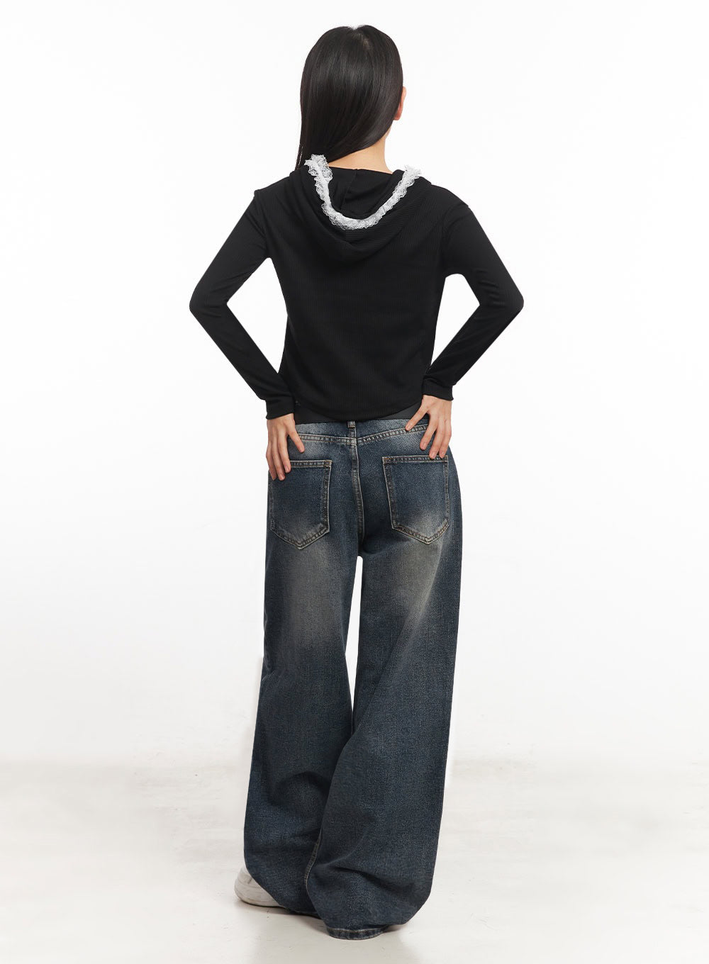 lace-trim-crop-hoodie-ia524