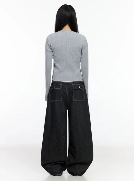 ribbed-round-neck-cardigan-ca513