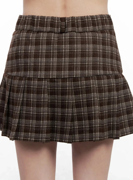 trendy-plaid-pleated-skort-in514