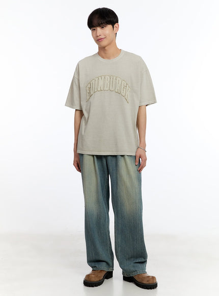 men-s-pintuck-denim-sweatpants-blue-iy529