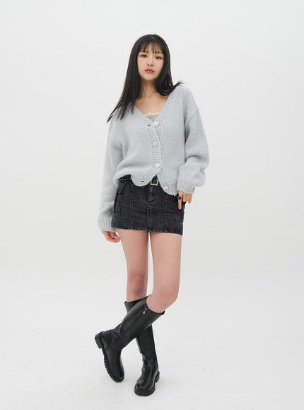 Denim Mini Skirt J21