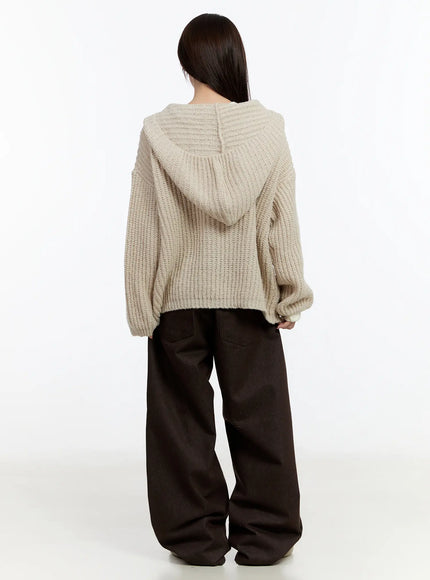 oversized-knit-button-up-hoodie-cn524