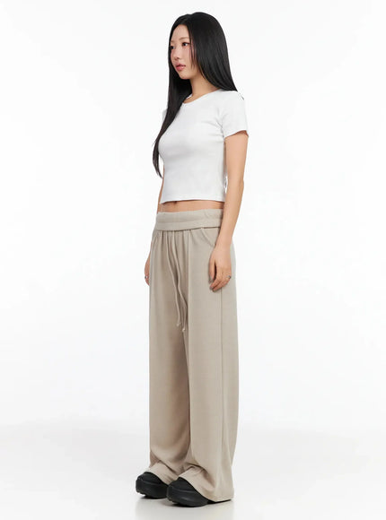 Cropped Slim-Fit Tee IA507