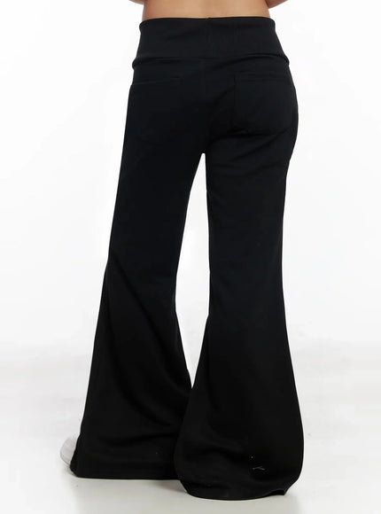 number-graphic-flare-sweatpants-iy504