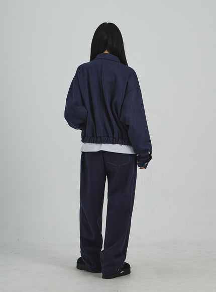 Suede Zipper Jacket CD08