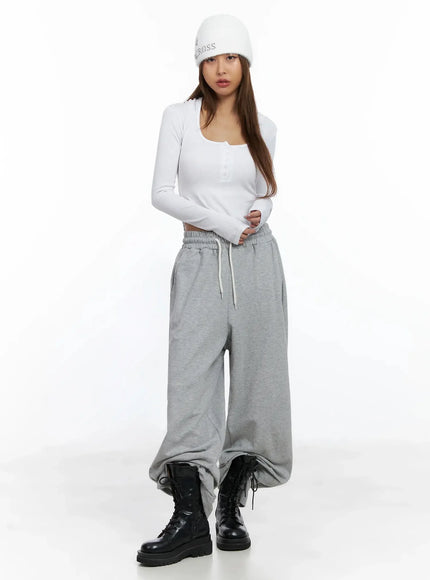 snap-detail-sweatpants-id503