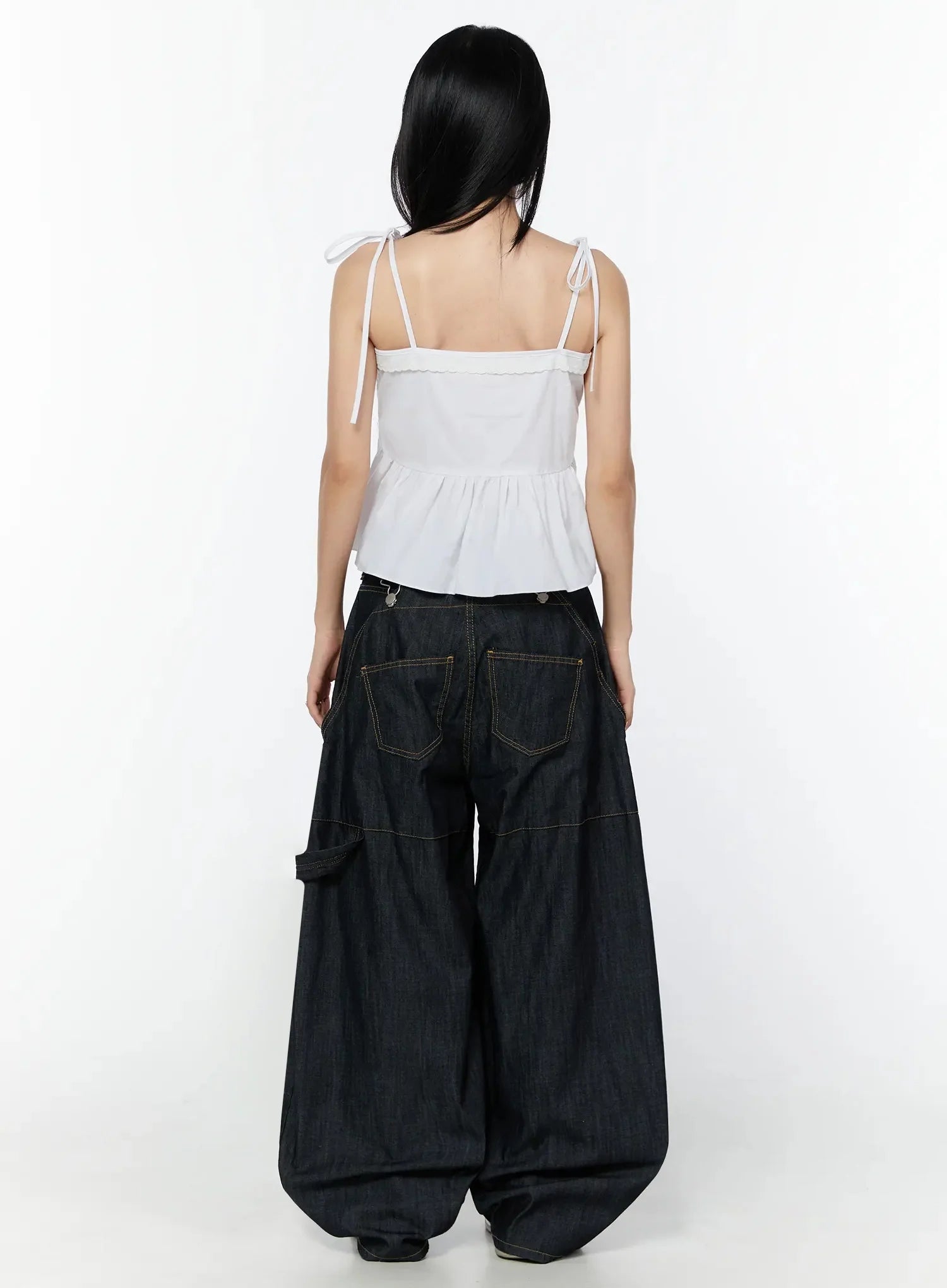 lace-trim-ruffle-blouse-iy526