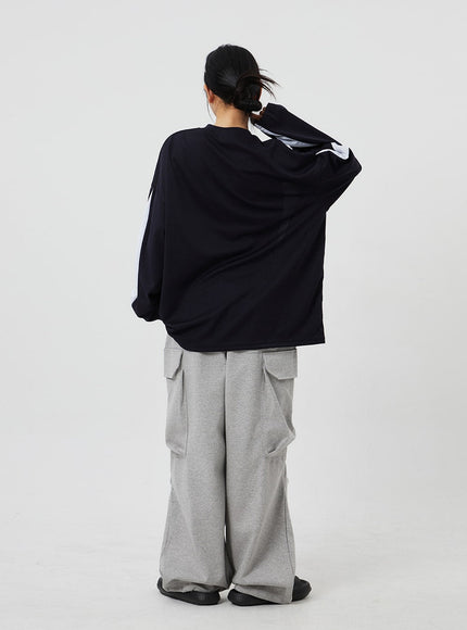 Baggy Cargo Track Pants Unisex CF327
