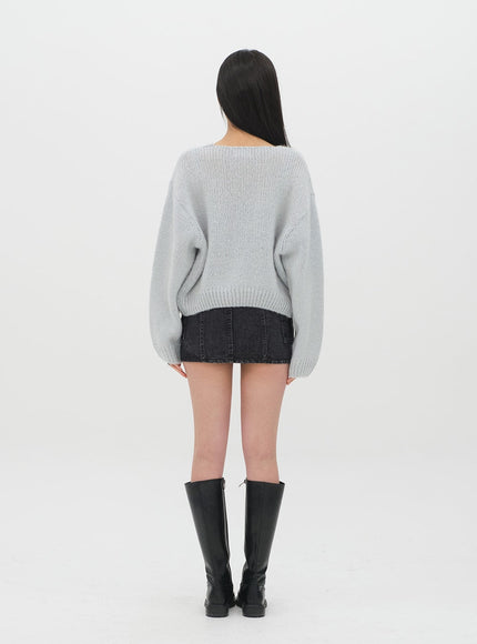 Denim Mini Skirt J21