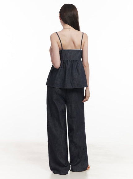 cotton-flare-v-neck-denim-cami-top-iy509