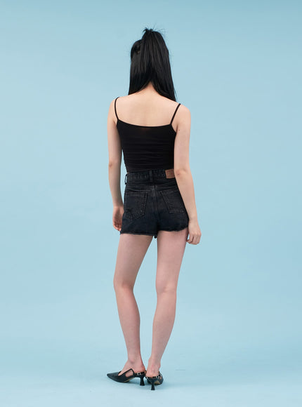 Basic Cropped Cami Top CA07