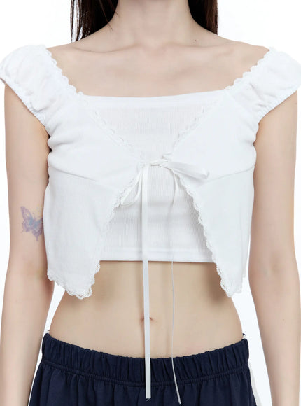 layered-lace-short-sleeve-cardigan-cg511