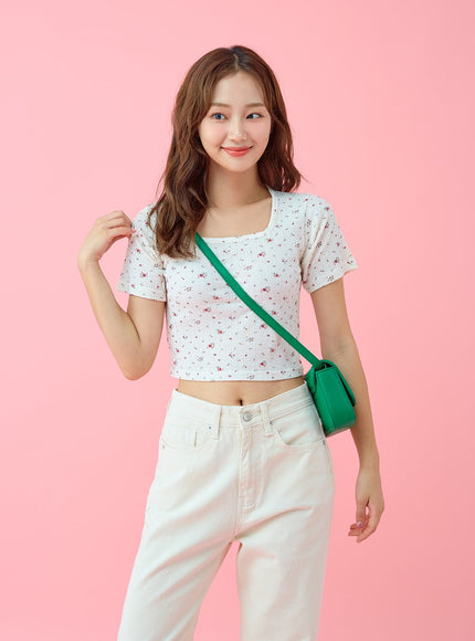 Basic Semi Wide Cotten Pants BG04