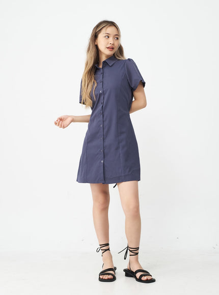 Basic Everyday Shirt Dress CJ22