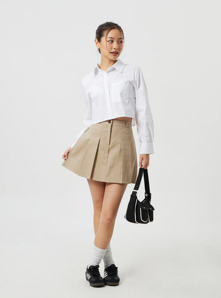 Cropped Basic Shirt CM303