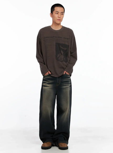 mens-vintage-washed-wide-leg-jeans-is509