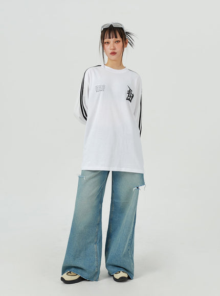 Graphic Oversized Top Unisex CM313