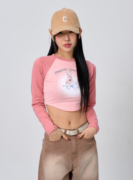 Rabbit Cropped Top BJ331