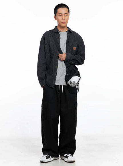 mens-drawstring-cargo-pants-is510
