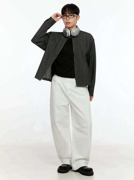 mens-striped-denim-band-collar-jacket-in525