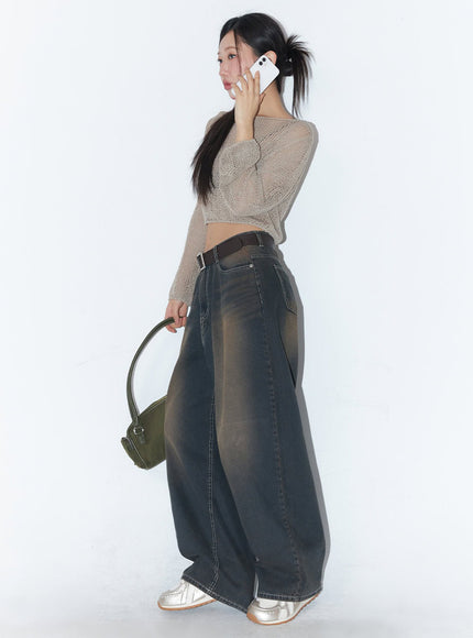 mesh-back-strap-knit-crop-top-ia521