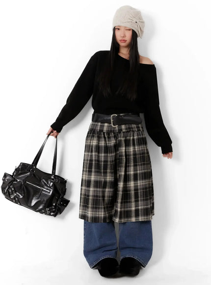 plaid-midi-skirt-id525