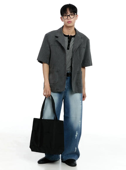 Men's Distressed Baggy Jeans IG520