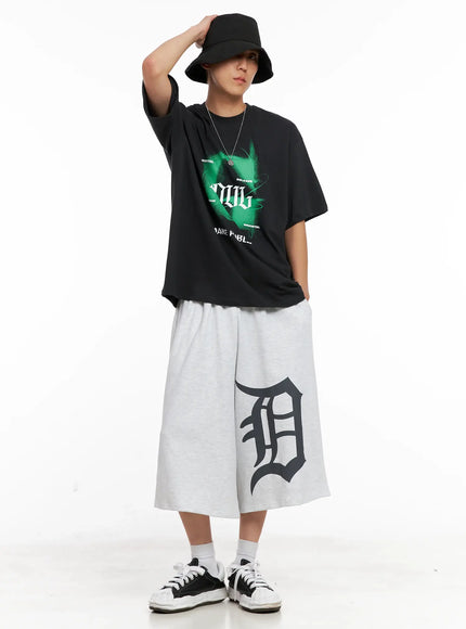 Men's Graphic Sweatshorts IL521